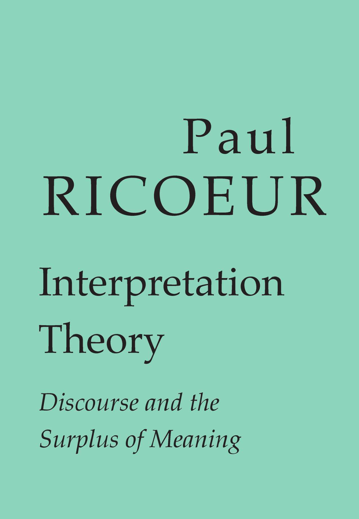 Paul Ricoeur